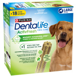 18 Stuks Purina Dentalife Active Fresh Gebitsverzorgingssnacks Grote Honden