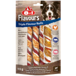 8in1 Triple Flavour Rolls Kauwsticks - 3 Stuks