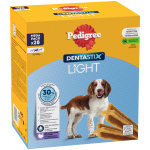 28 stuks Pedigree Dentastix Light: Dental Chews voor middelgrote honden (10-25kg) Hondensnacks