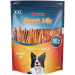 1kg XXL Chings & Rolls Kipfilet Rocco Hondensnack Mix